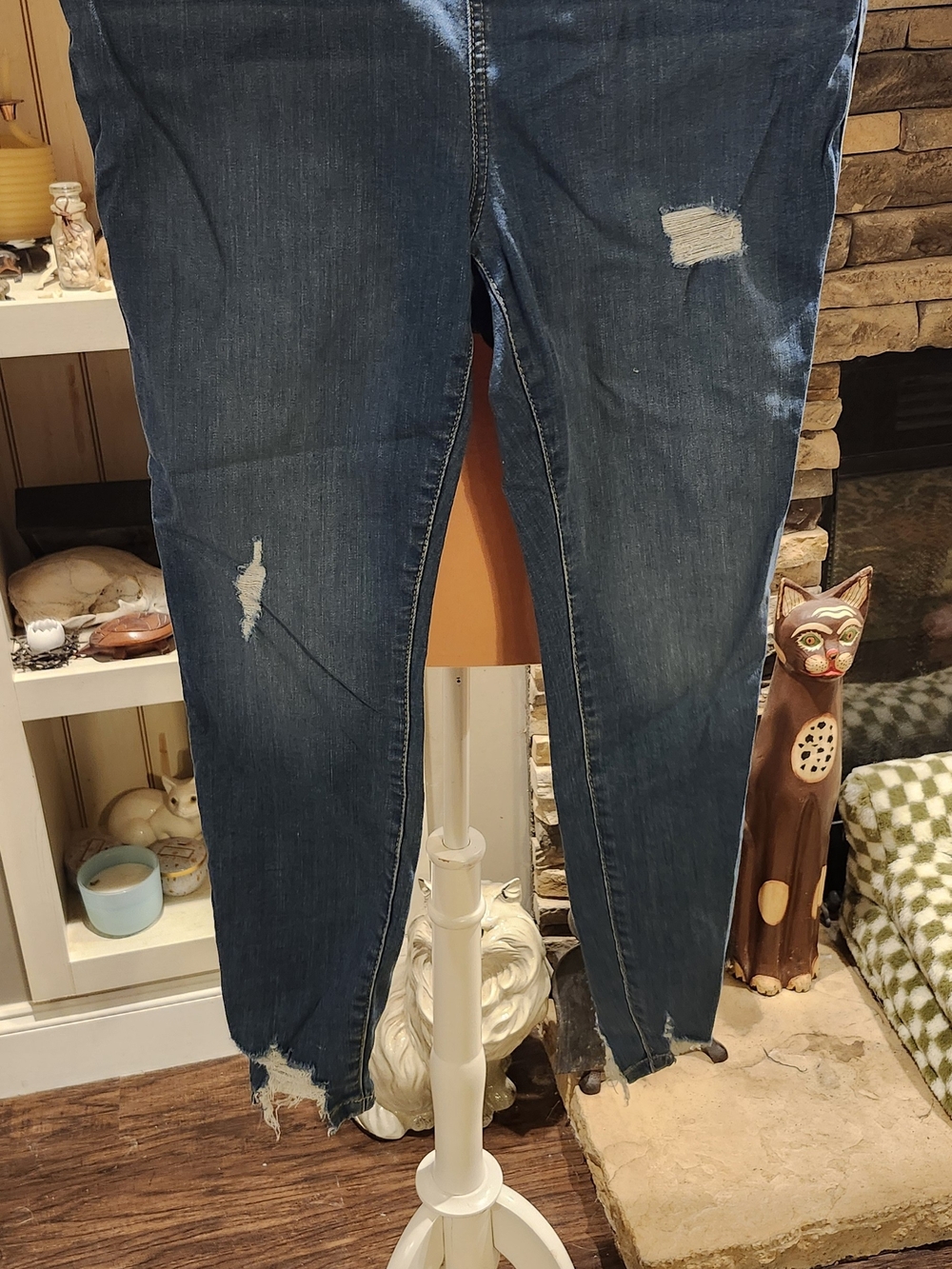 Torrid Midfit Distressed Skinny Jeans
